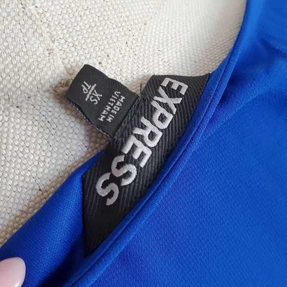 Express Sheer Sleeve Sun Dress 👗 - Picture 7 of 10